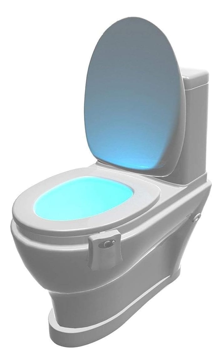 Luz Rgb De Inodoro Con Sensor De Movimiento A Pila Aaa - Imagen 9