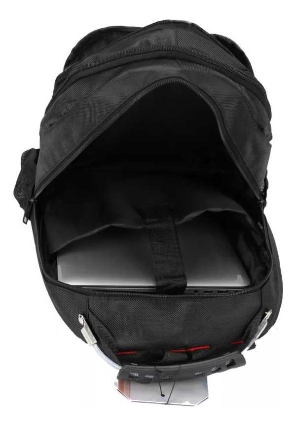 Mochila Ejecutiva Indra Nj306 Con Compartimento Para Laptop - Imagen 5