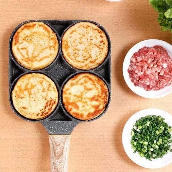 Sartén Antiadherente Desayuno Huevos Fritos Tortillas Cocina - Imagen 2