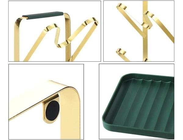 Soporte De Tapas Para Ollas 3 Niveles Organizador Cocina - Imagen 8