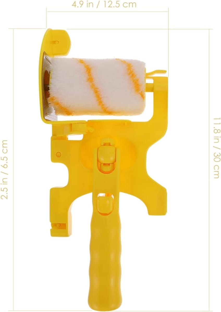 Set De Rodillo De Pintura Para Bordes Y Esquinas 2 Repuestos - Imagen 8