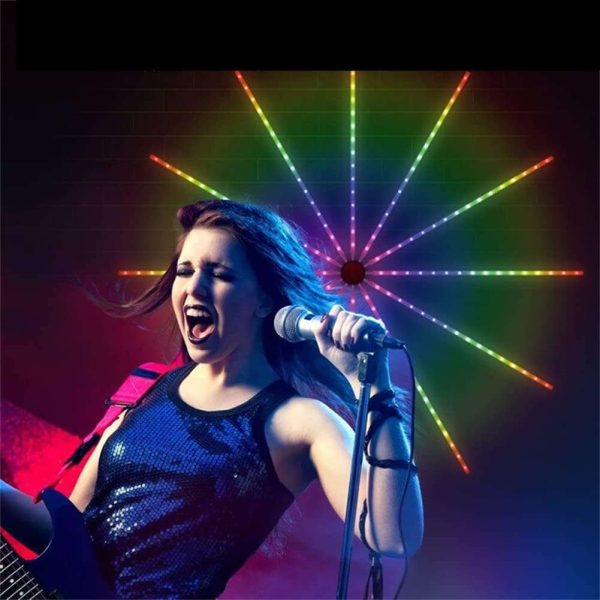 Cinta Led Rgb Fuegos Artificiales Bluetooth Alimentacion Usb - Imagen 3