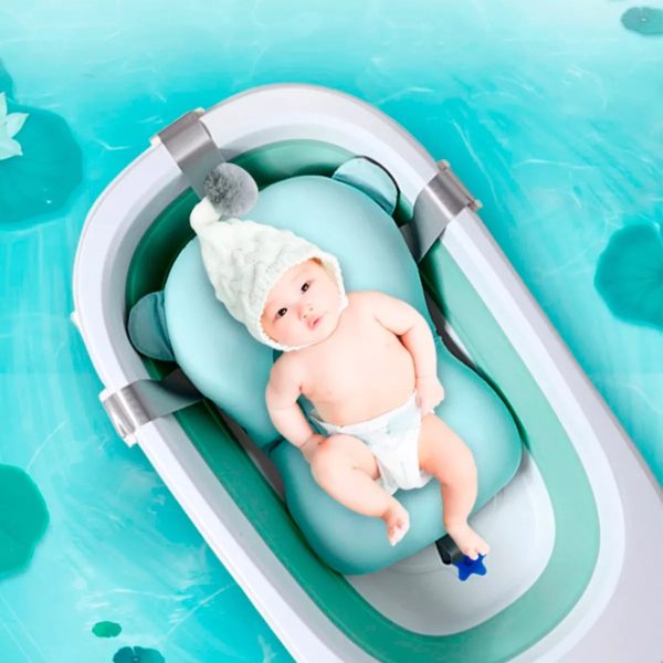 Colchon Baby Splash Baño De Bebe Flotador Premium Bañera - Imagen 2