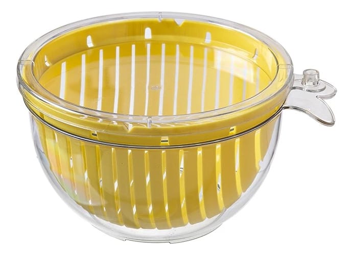 Colador Escurridor De Frutas Y Vegetales Cocina Acrílico
