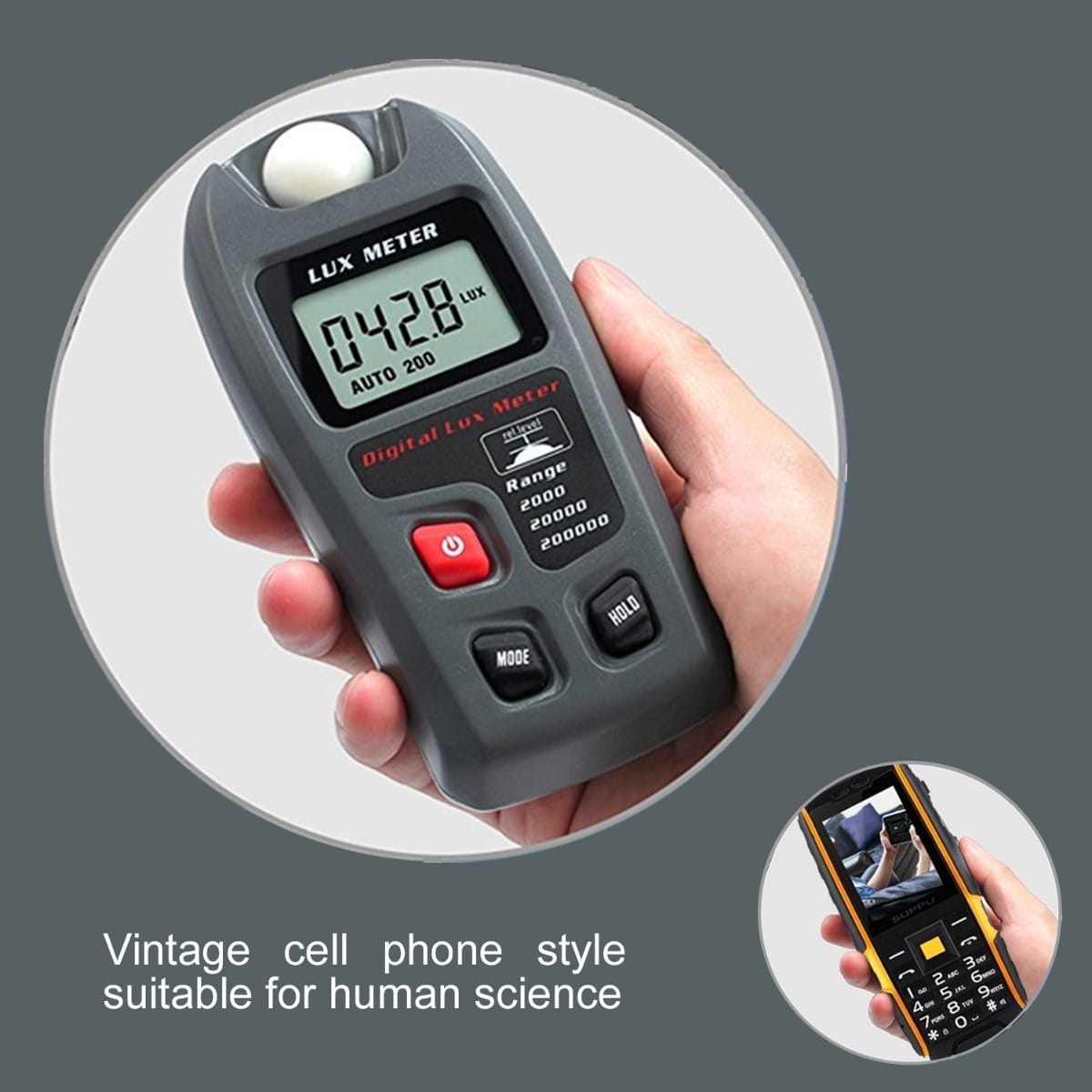Luxómetro Digital Medidor De Luz Autorrango 200.000 Lm - Imagen 5