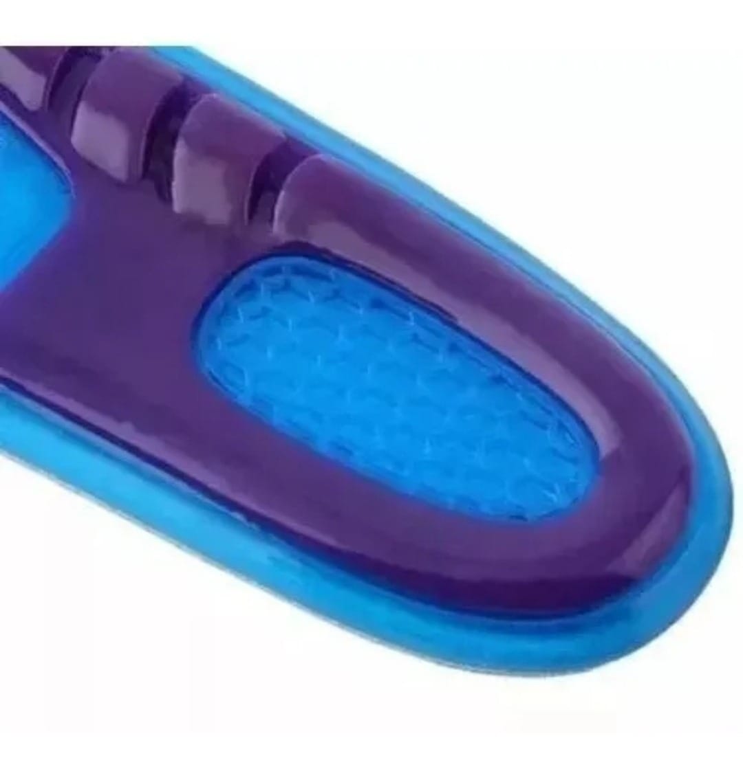Plantillas Gel Silicona Ortopédicas Antideslizante Gamuza - Imagen 6