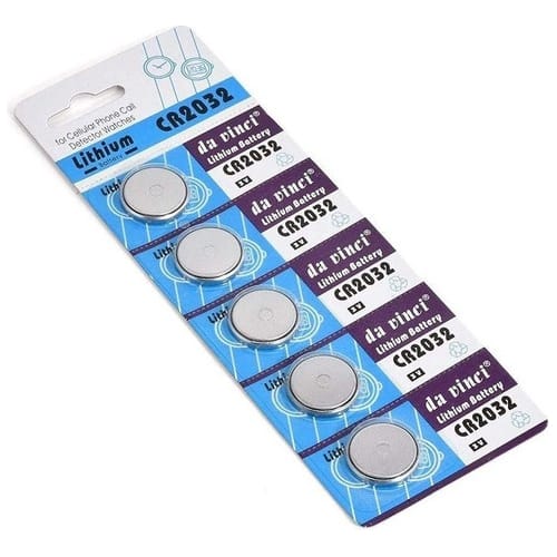 Pilas Cr 2032 Pack X5 Boton Relojes Electronicos Controles