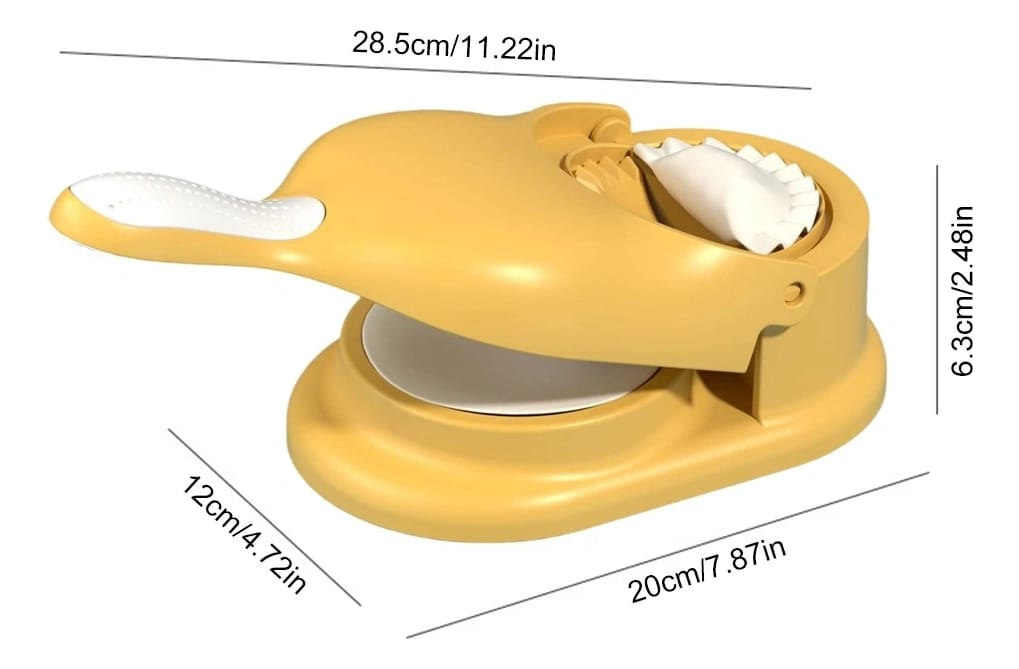 Máquina Manual Para Hacer Y Amasar Empanadas Cocina - Imagen 9