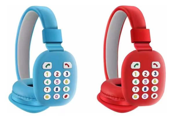 Auricular Bluetooth Forma Telefono Vincha Inalambrico Niños - Imagen 6