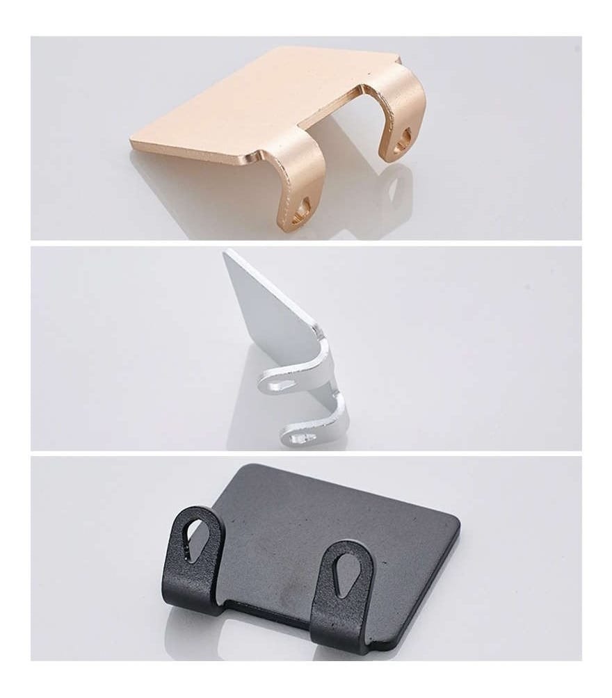 Soporte Gancho Aluminio Para Maquina De Afeitar O Accesorios - Imagen 4