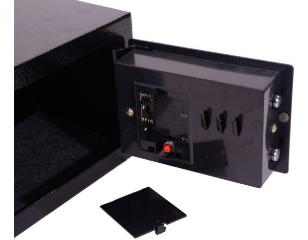 Caja Fuerte De Seguridad Electrónica Codigo Digital Y Llave - Imagen 5