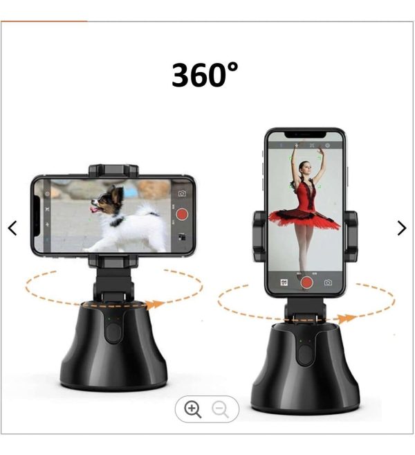 Soporte Celular Robótico Para Celular 360° Selfie Y Video - Imagen 6