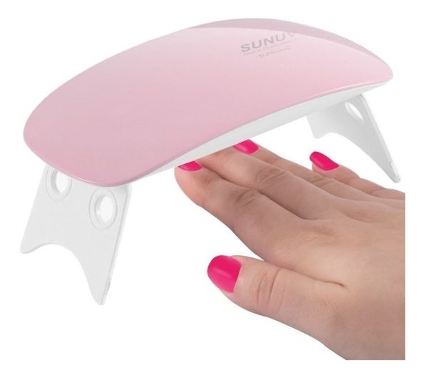 Secador De Uñas Lampara Uv Led Sun Mini Seca Esmalte Manos - Imagen 2