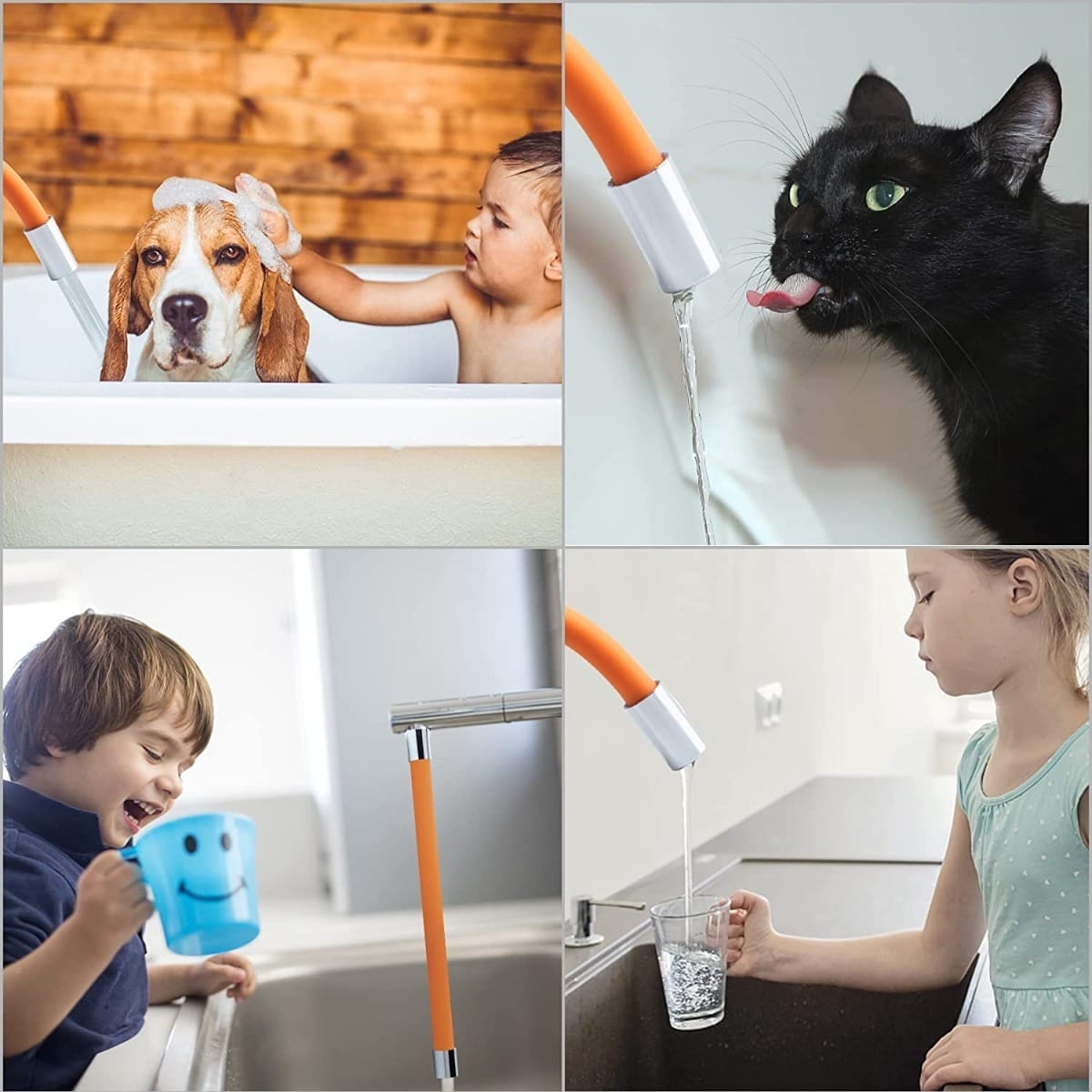 Manguera Flexible Silicona 50 Cm Grifo Canilla 360 Extensor - Imagen 7