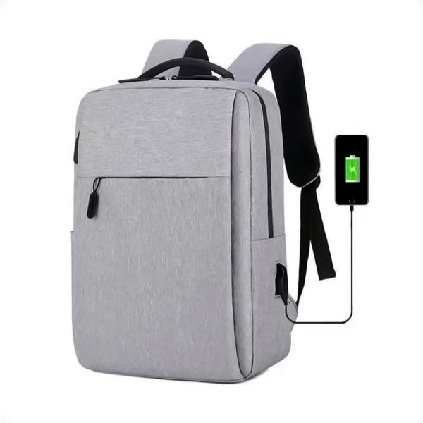 Mochila Para Notebook Impermeable Con Puerto Usb Anti Robo - Imagen 13