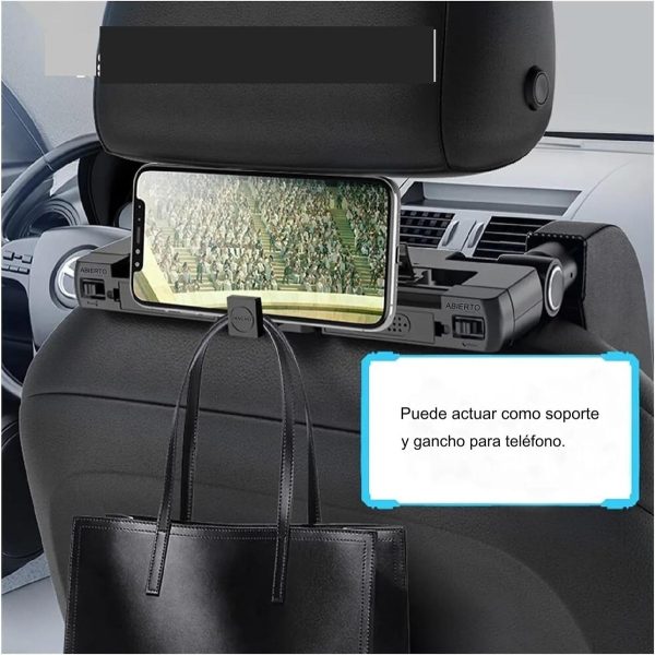 Reposa Sujetador Cabeza Cuello Para Auto Ajustable Almohada - Imagen 8