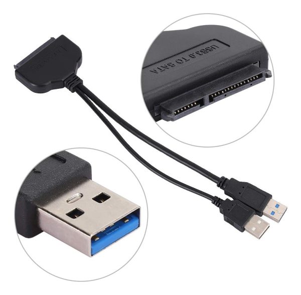 Adaptador Disco Sata 2.5 De Notebook Laptop A Usb 3.0 - Imagen 5