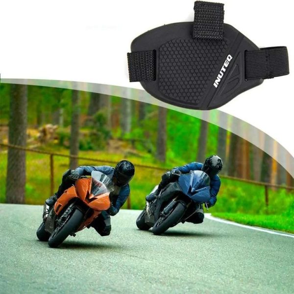 Protector De Zapato Ajustable Para Palanca Cambios Moto - Imagen 5