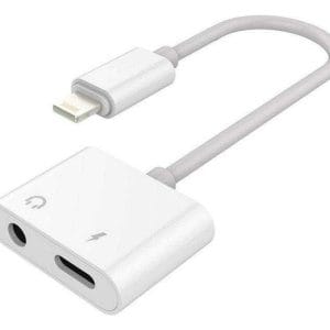 Adaptador Lightning A Lightning Y Jack 3.5 Mm Para iPhone