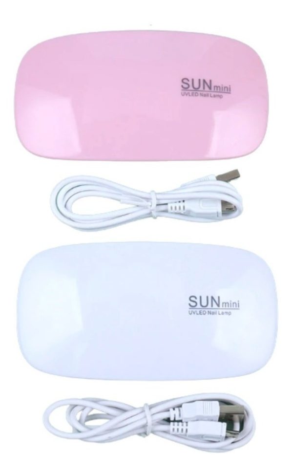 Secador De Uñas Lampara Uv Led Sun Mini Seca Esmalte Manos - Imagen 6