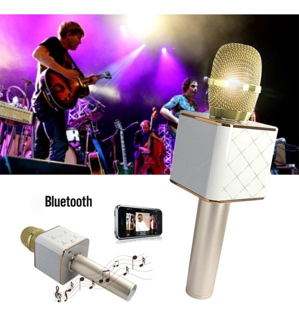 Microfono Inalambrico Bluetooth Parlante Karaoke Juguete - Imagen 2