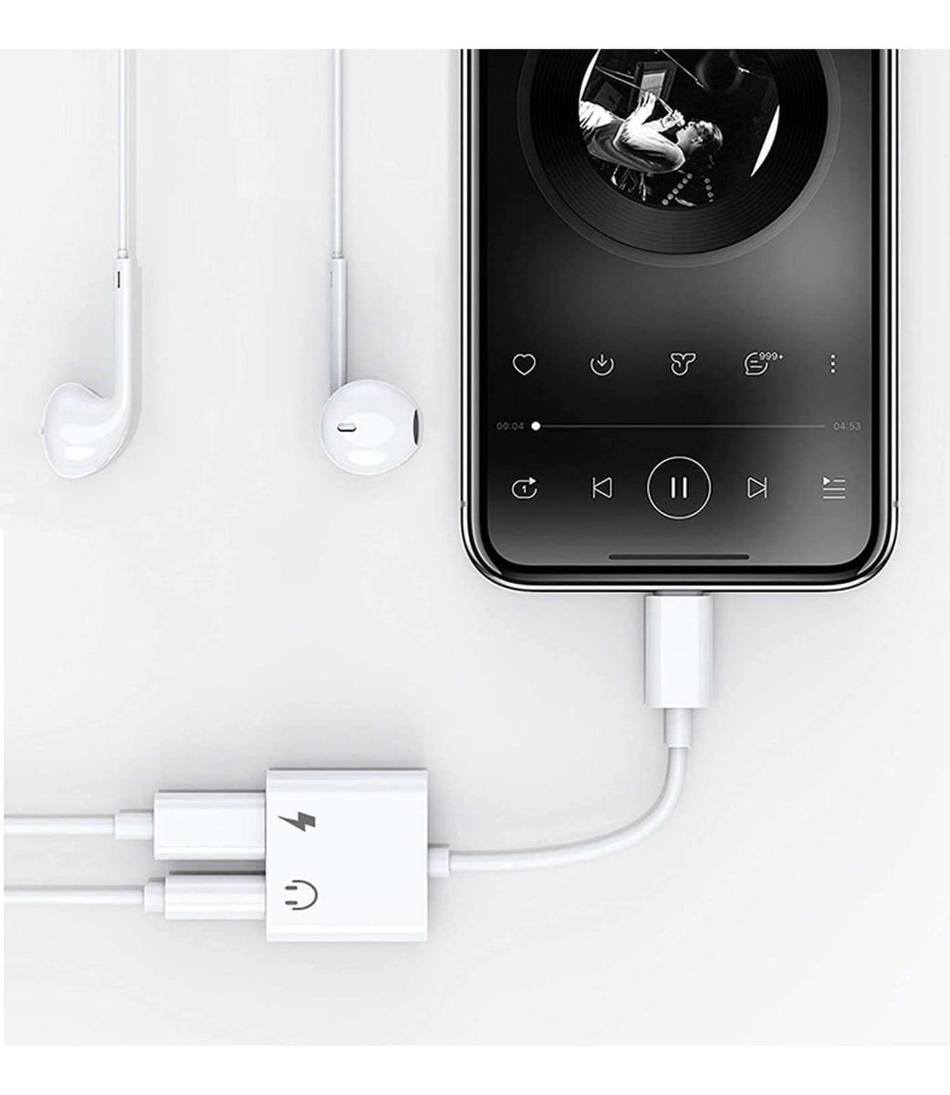 Adaptador Lightning A Lightning Y Jack 3.5 Mm Para iPhone - Imagen 8