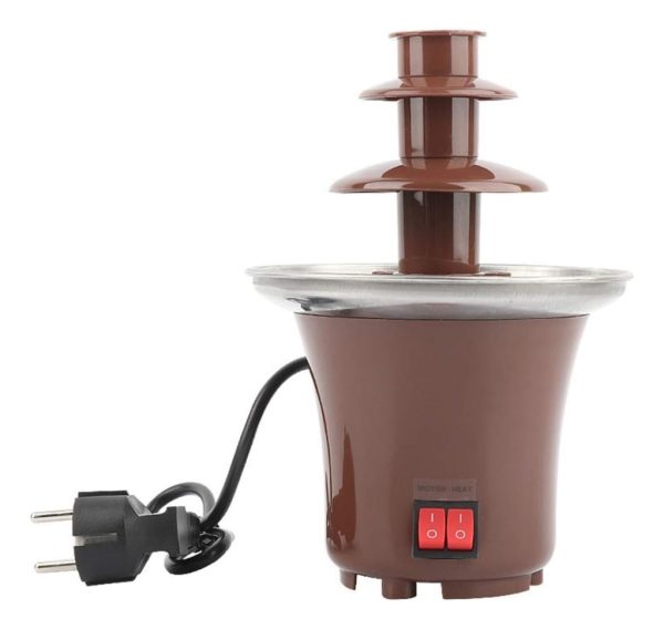 Chocolatera Acero Inoxidable 220v 3 Niveles Fiestas Cocina - Imagen 8