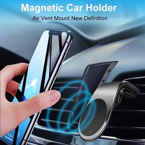 Soporte Magnetico De Celular Auto Rejilla Aire Imantado - Imagen 6