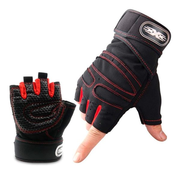 Guantes Pesas Fitness Crossfit Gym Musculación Deporte