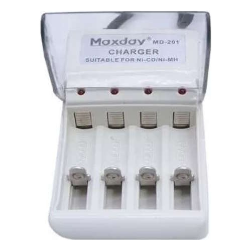 Cargador De Pilas Recargables A Cable Aa/aaa Capacidad De 4 - Imagen 5