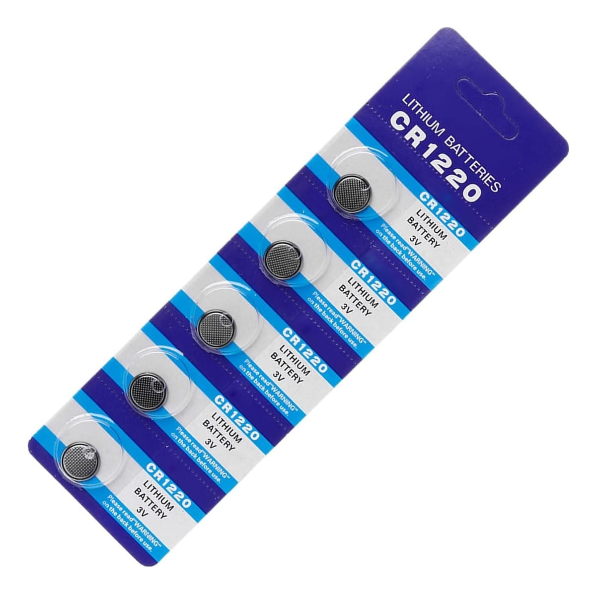 Pilas De Litio Cr-1220 Larga Duración Blister 5 Unidades 3v - Imagen 5