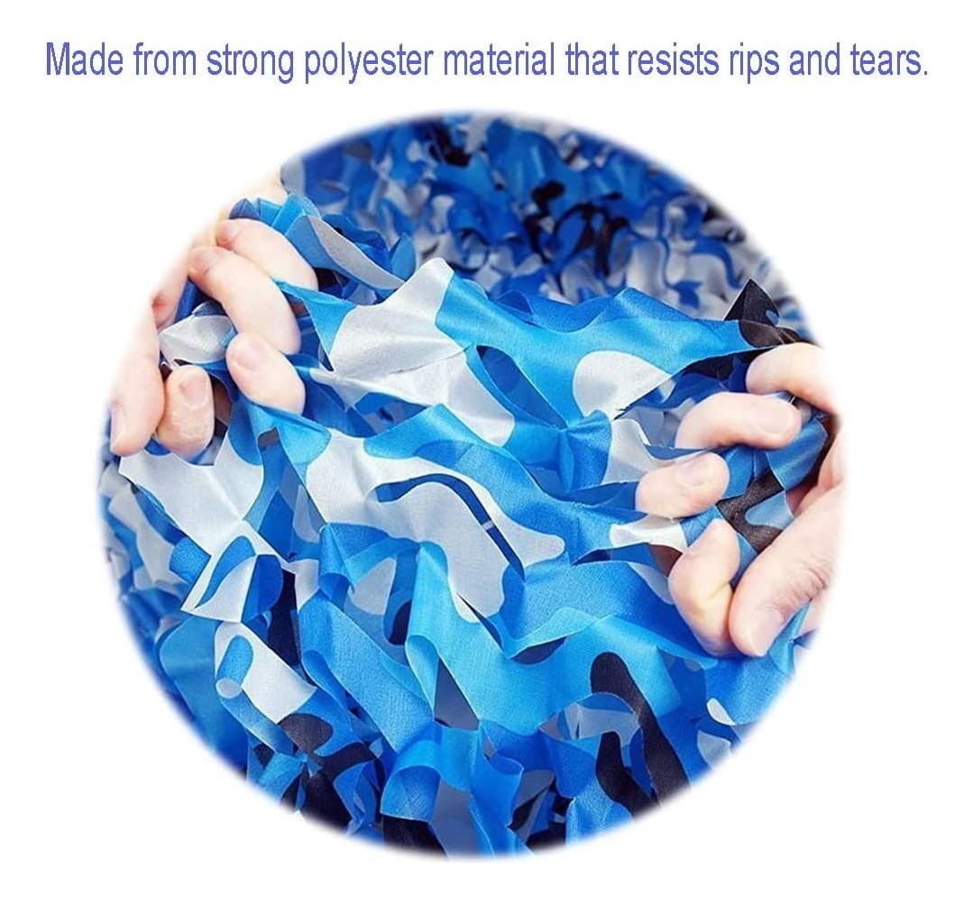 Red Malla Sombra Decoración 3x4m Camuflada Toldo Pergola - Imagen 9