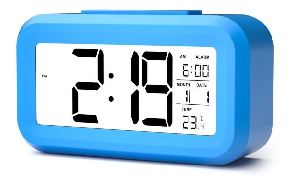 Reloj Despertador Digital Fecha Temperatura Alarma Luz Led - Imagen 17