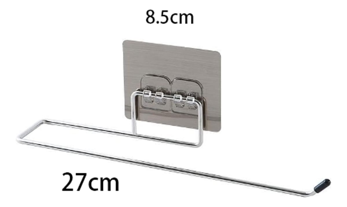 Porta Rollo Adhesivo Para Papel Higiénico O Toalla De Cocina - Imagen 9
