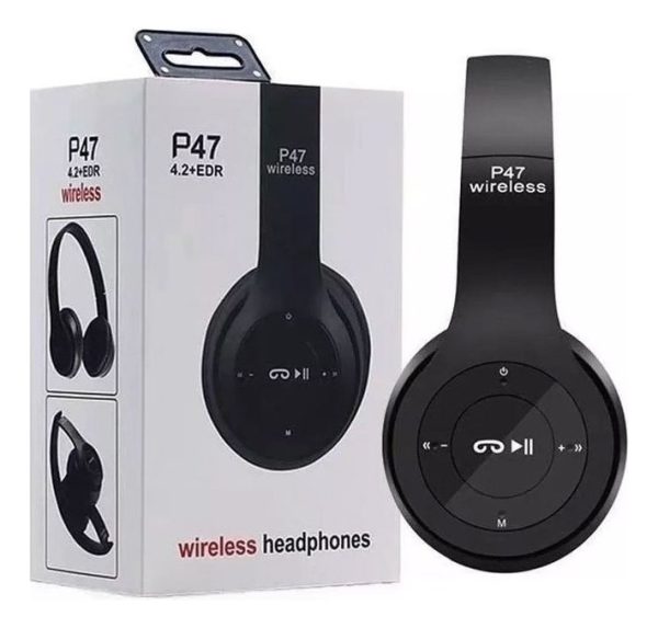 Auriculares Bluetooth P47 Inalámbricos Vincha Manos Libre - Imagen 5