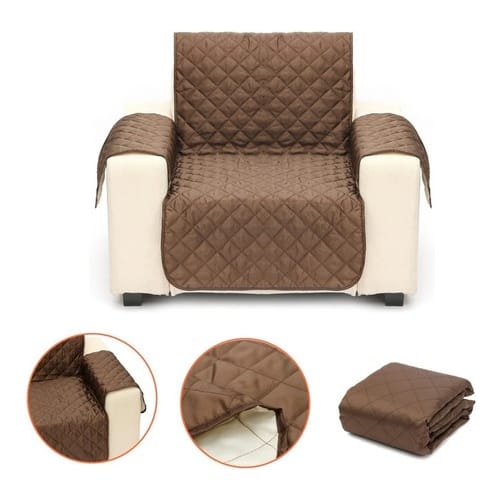 Cubre Sofá Sillón Protector Impermeable Reversible 1 Cuerpo