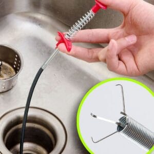 Destapa Caños Limpiador Tuberías Flexible 60 Cm