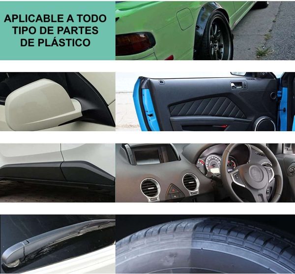 Set De Restauración De Partes De Plástico Para Auto 3 Piezas - Imagen 2