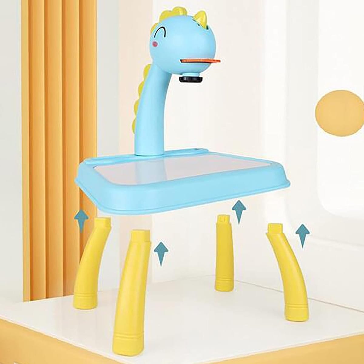 Mesa De Dibujo Para Niños Con Proyector Luz Musica Sonido - Imagen 4