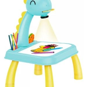 Mesa De Dibujo Para Niños Con Proyector Luz Musica Sonido