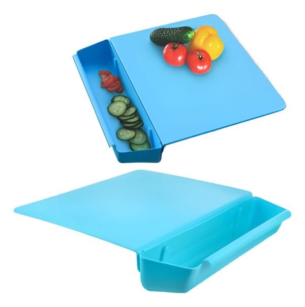 Tabla Para Cortar Con Depósito Para Desechos Plegable Cocina - Imagen 7