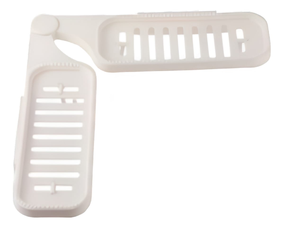 Soporte Organizador Plegable Para Baño Esquinero Repisa - Imagen 5