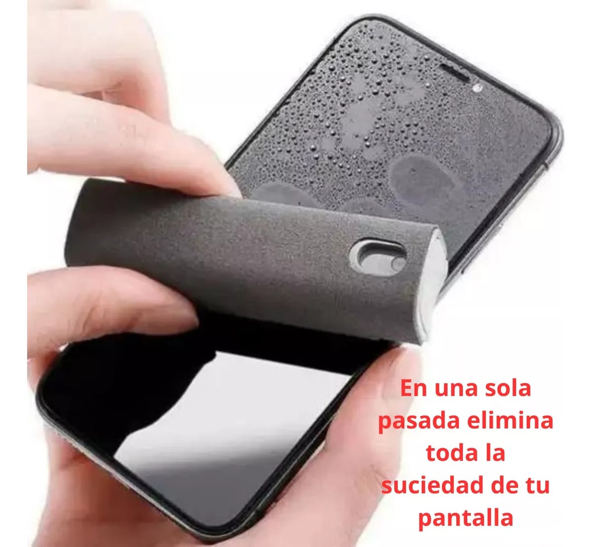 Limpiador De Pantalla Táctil 2 En 1 Spray Y Microfifra - Imagen 2