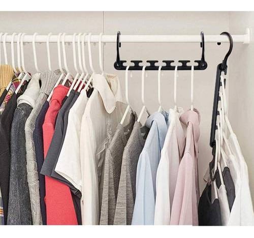 Organizador De Perchas Plástico 5 En 1 Pack 2 Unidades Hogar - Imagen 6