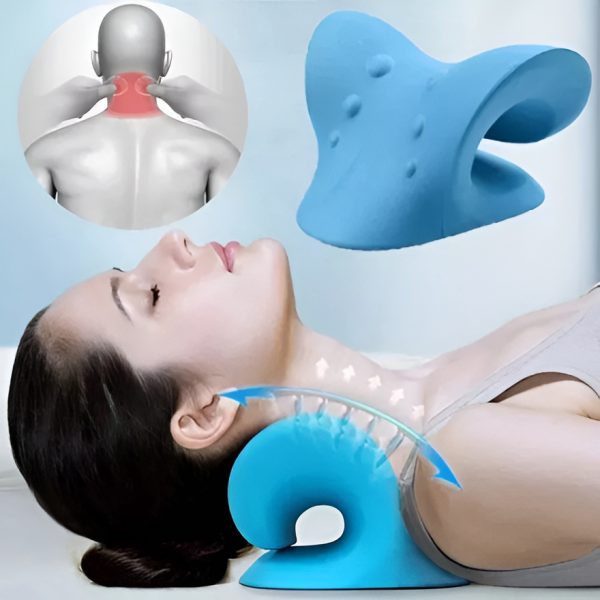 Almohada Ergonomica Alivia Tension Cuello Saludable Relaja - Imagen 5