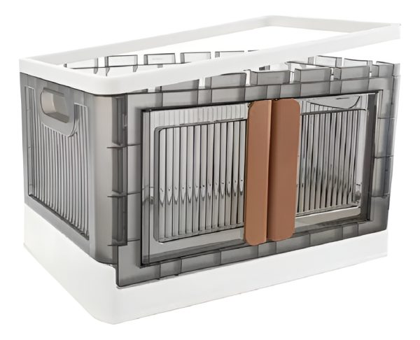 Caja Almacenamiento Plegable Portatil C/ruedas 44.5x27x28 Cm