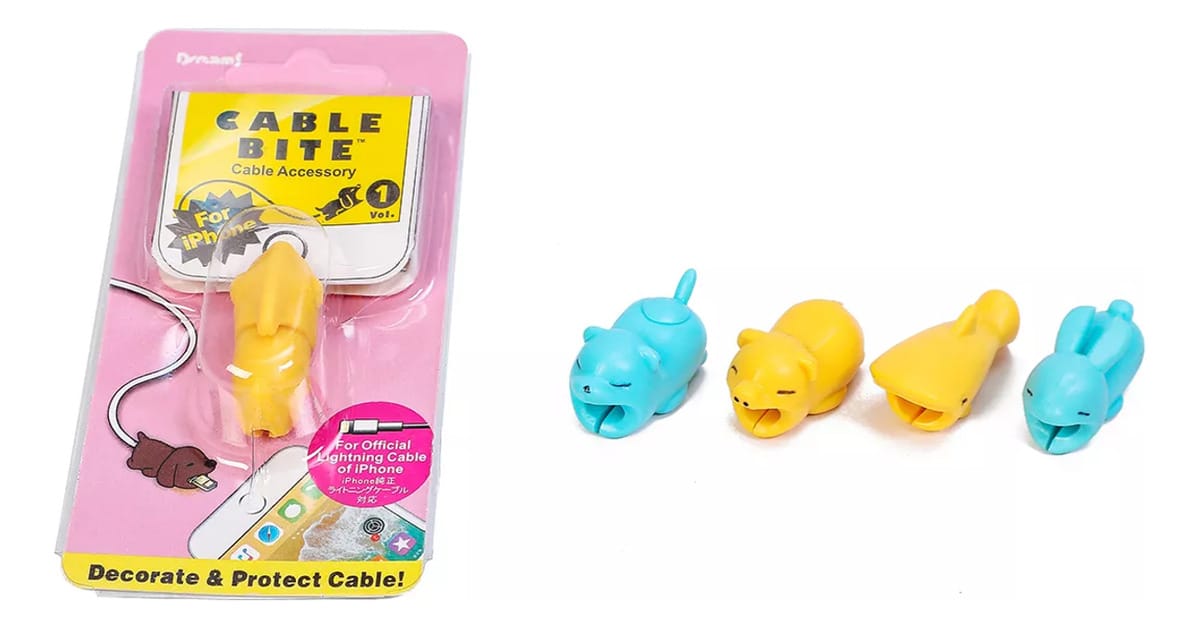 Protector Para Puntas De Cable Cargadores Animales Celulares - Imagen 8