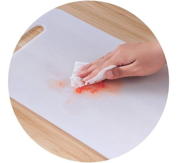 Tabla De Cocina Pvc 40,5x25,5x0,8 Cm Doble Cara Cortar Picar - Imagen 7