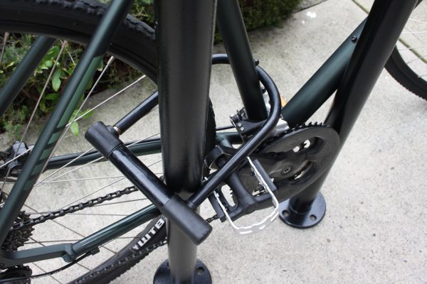 Candado Tranca U-lock Para Moto Y Bicicleta Con 2 Llaves - Imagen 2