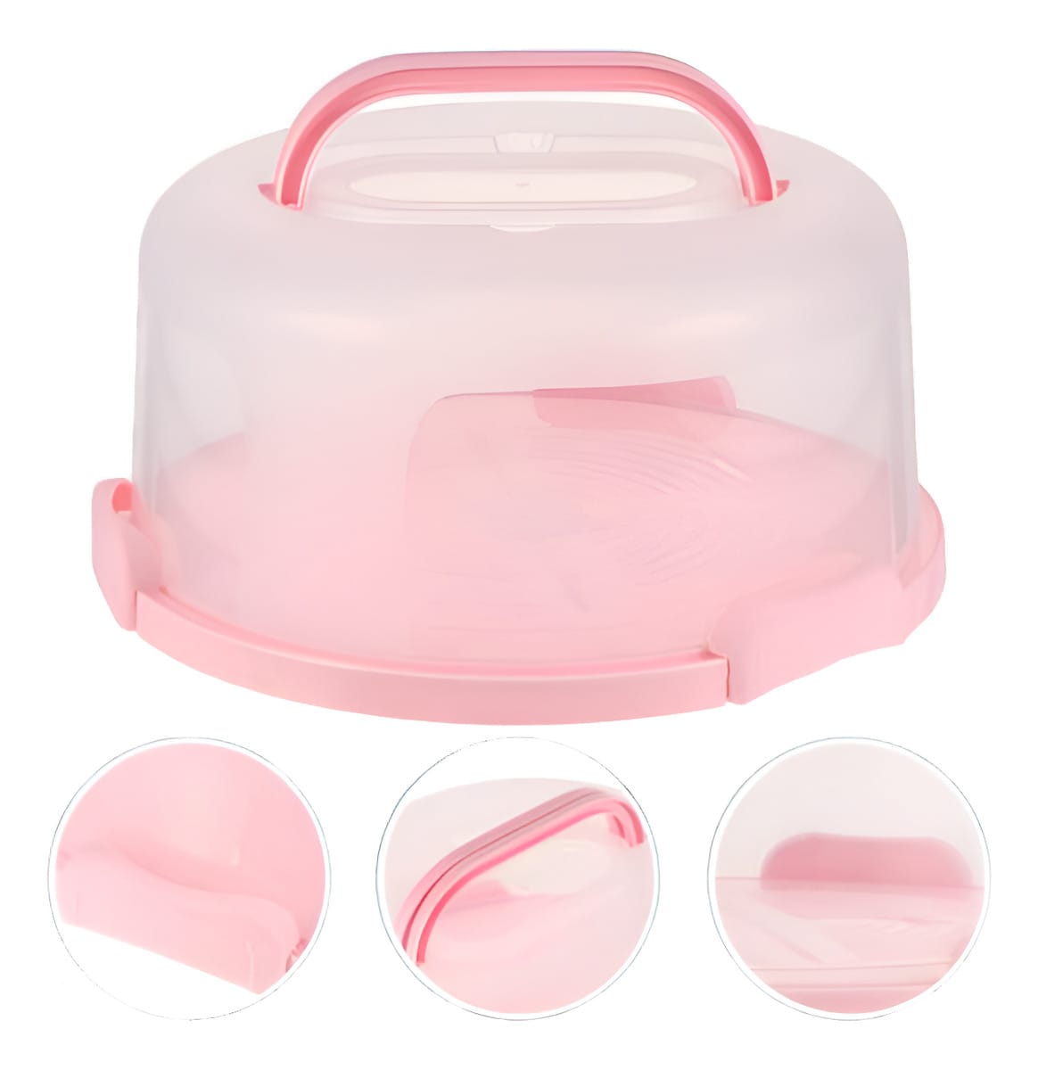 Cúpula Con Bandeja Para Tortas Y Postres 30 X 9 Cm Cocina - Imagen 3